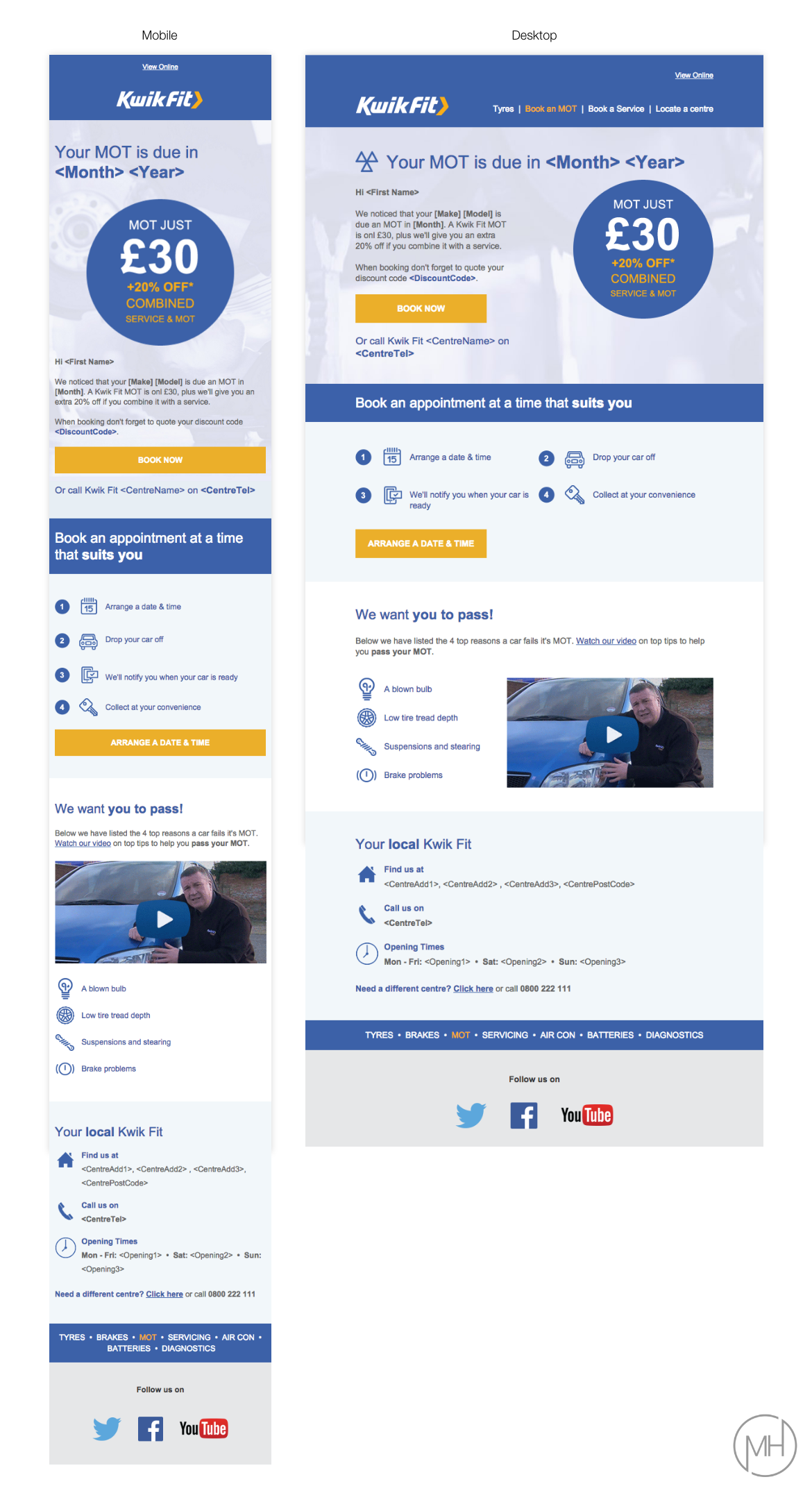 Kwik Fit email 1