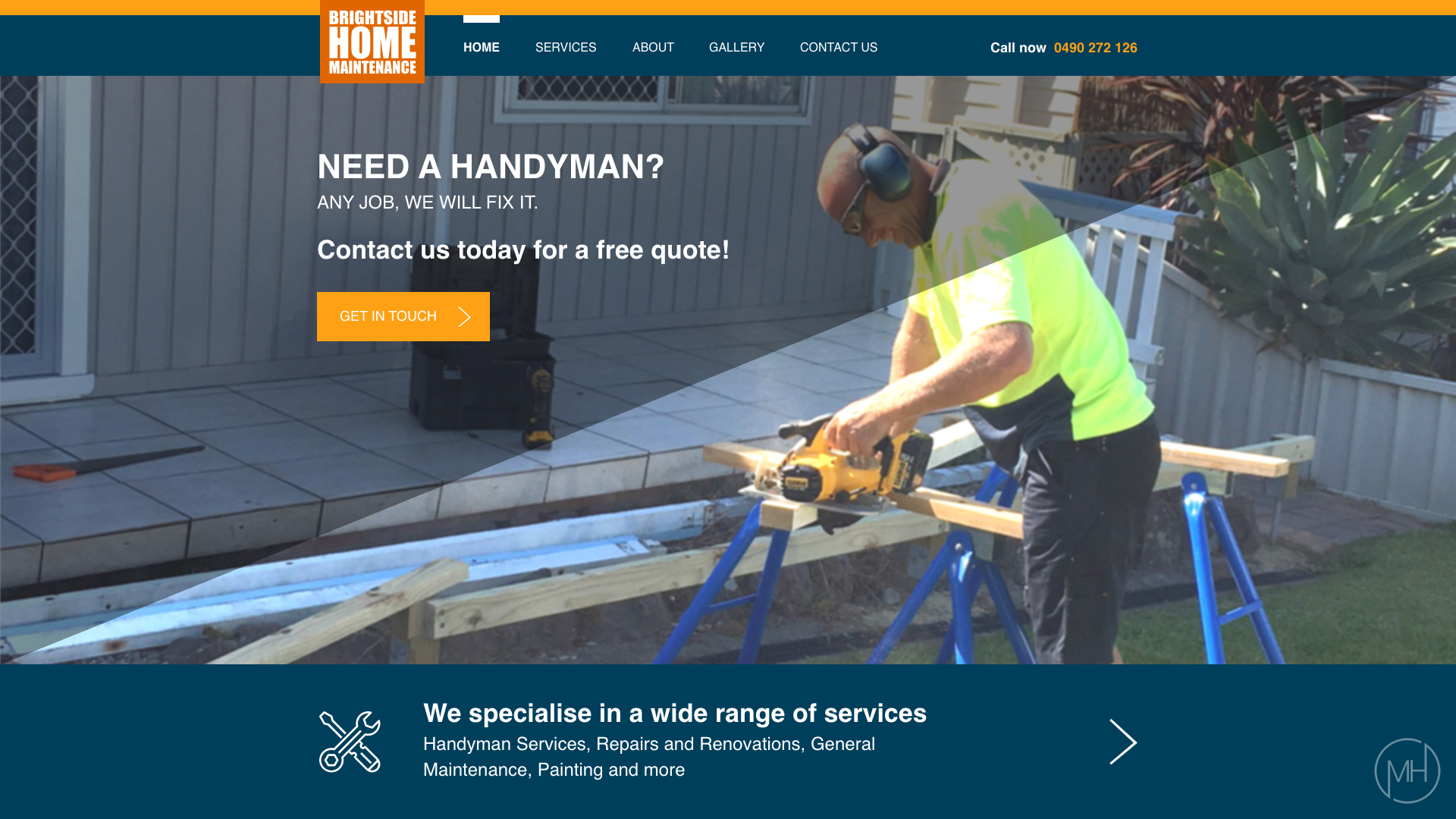 Home page