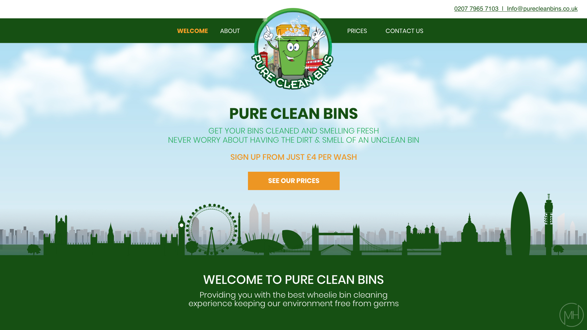 Home page